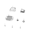 Ram Air Bag Control Module Diagram - 68399788AC