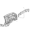 Dodge Intrepid Spoiler Diagram - 82204087