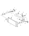 Dodge Sprinter 2500 Intercooler Diagram - 5104119AA