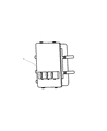 2001 Dodge Dakota Engine Control Module Diagram - 56040239AG