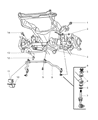 Dodge Track Bar Diagram - 52113283AA
