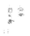 Ram 3500 Air Bag Control Module Diagram - 68346719AA