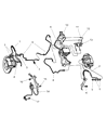 Chrysler Voyager Brake Line Diagram - 4683791AB