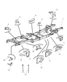 Dodge Ram 3500 Coil Spring Bracket Diagram - 52121030AB