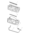 Dodge Viper Door Seal Diagram - 4865564AA