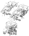 Jeep A/C System Valve Core Diagram - 5073294AA