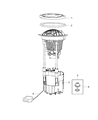 Jeep Liberty Fuel Level Sensor Diagram - RL004936AC