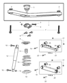 2007 Jeep Liberty Bump Stop Diagram - 52088705AE