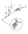 Chrysler Sebring Rack And Pinion Diagram - 4764402AD