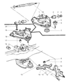 Dodge Ram Van Control Arm Diagram - 4210877AE