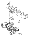 2004 Dodge Ram 2500 Turbocharger Diagram - R5086863AB