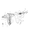 Ram Control Arm Bushing Diagram - 68449223AA