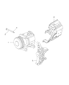 Jeep Renegade A/C Compressor Diagram - 68439272AA