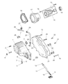 2007 Dodge Dakota Transfer Case Diagram - 5159198AA
