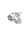 1999 Dodge Durango Transfer Case Diagram - R2105674AA