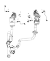 Jeep Gladiator Oxygen Sensor Diagram - 68291423AB