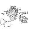 Dodge Caravan Alternator Diagram - 4868431AE