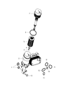 Jeep Compass Coolant Filter Diagram - 68091827AA
