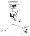 Jeep Fuel Level Sensor Diagram - 5145590AA