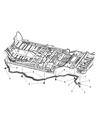 2008 Chrysler Aspen A/C Hose Diagram - 5135994AA