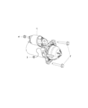 Ram Starter Motor Diagram - 68118749AA