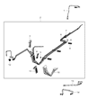 Dodge Challenger Brake Line Diagram - 68057672AD