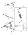Dodge Viper Drag Link Diagram - 5181795AB