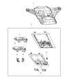 2018 Ram 2500 Dome Light Diagram - 6DC98DX9AA