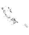 2005 Dodge Magnum Exhaust Heat Shield Diagram - 4578335AB