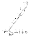 Ram 2500 Tail Pipe Diagram - 52122282AA