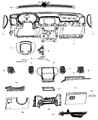 Dodge Durango Glove Box Diagram - 1UK70DX9AB