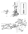 Jeep Control Arm Diagram - 52088654AB