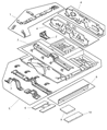 Dodge Neon Floor Pan Diagram - 5013068AG
