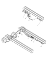 2002 Dodge Ram Wagon Parking Brake Cable Diagram - 52009221AB