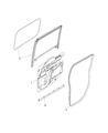 Ram Weather Strip Diagram - 68415148AA
