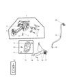 2008 Jeep Liberty Differential Cover Diagram - 68019325AA