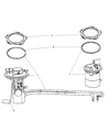 Chrysler Fuel Level Sensor Diagram - 5101805AE