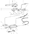 1998 Jeep Grand Cherokee Parking Brake Cable Diagram - 52008905