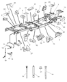 2007 Dodge Ram 3500 Coil Spring Bracket Diagram - 52121712AA