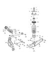 Dodge Journey Control Arm Diagram - 4766950AD