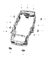 2020 Chrysler Voyager Car Speakers Diagram - 68272200AC