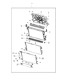 Dodge Challenger Engine Cooling Fan Diagram - 5181995AB