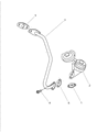 Dodge Intrepid EGR Valve Diagram - 4287792