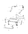 Ram 2500 Intercooler Diagram - 52014733AC