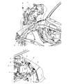 Dodge Battery Tray Diagram - 55359973AC