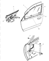 Dodge Intrepid Weather Strip Diagram - 4780276