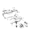 Dodge Sprinter 3500 Heater Core Diagram - 68012614AA