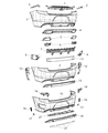 2022 Dodge Charger Bumper Diagram - 5PP50TZZAD