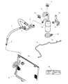 Jeep A/C Compressor Cut-Out Switches Diagram - 5015872AB