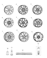 2016 Dodge Durango Spare Wheel Diagram - 5XK97MALAA